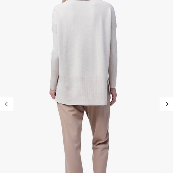 French Connection Cream Cowl Neck Sweater - Picture 4 of 8